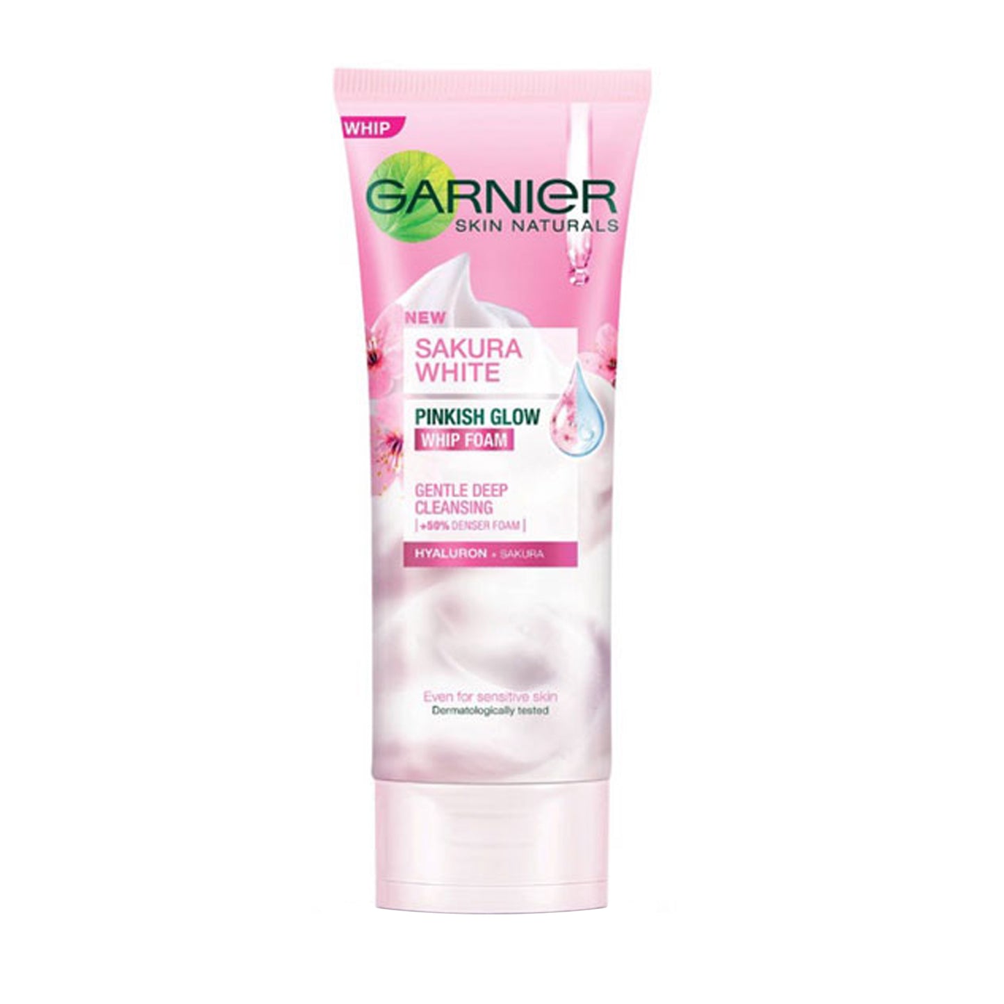 GARNIER - SKIN NATURALS SAKURA WHITE PINKISH GLOW WHIP FOAM - 50ML