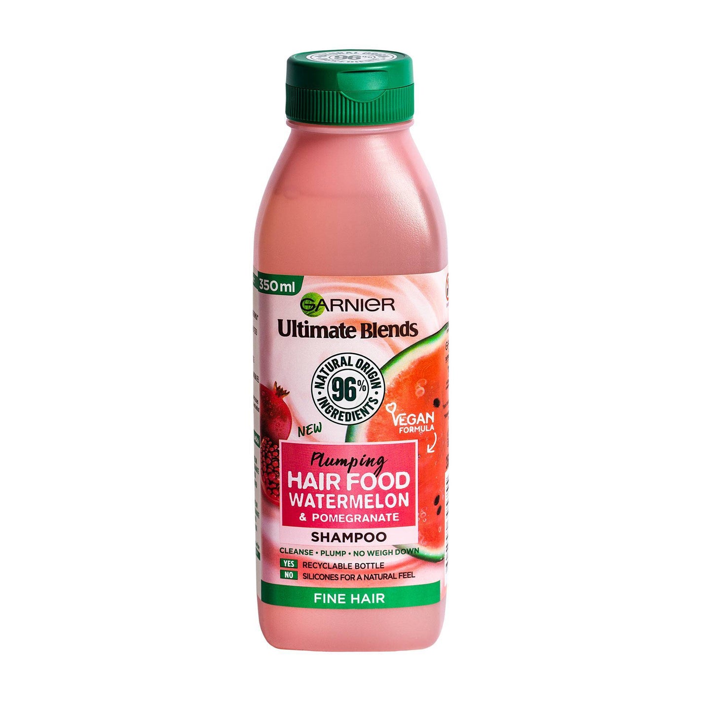 Garnier - Ultimate Blends Plumping Hair Food Watermelon & Pomegranate Shampoo - 350ml