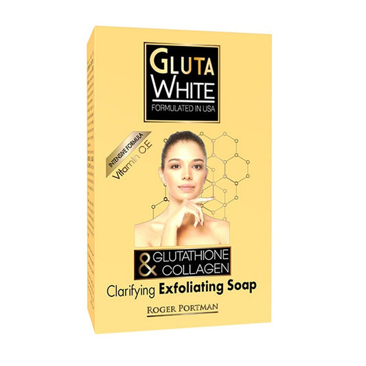 GLUTA WHITE - CLARIFYING EXFOLIATING SOAP - 190G