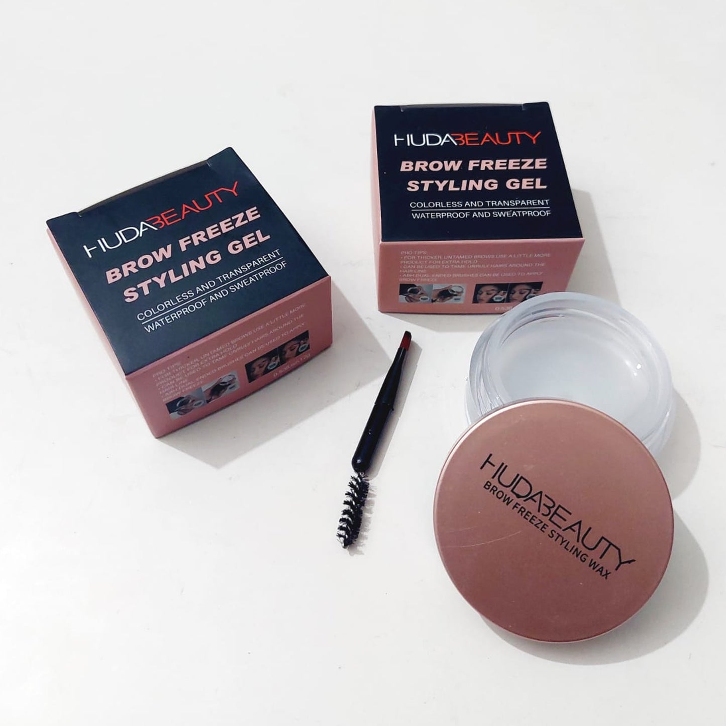 HUDA BEAUTY - BROW FREEZE STYLING GEL - 12G