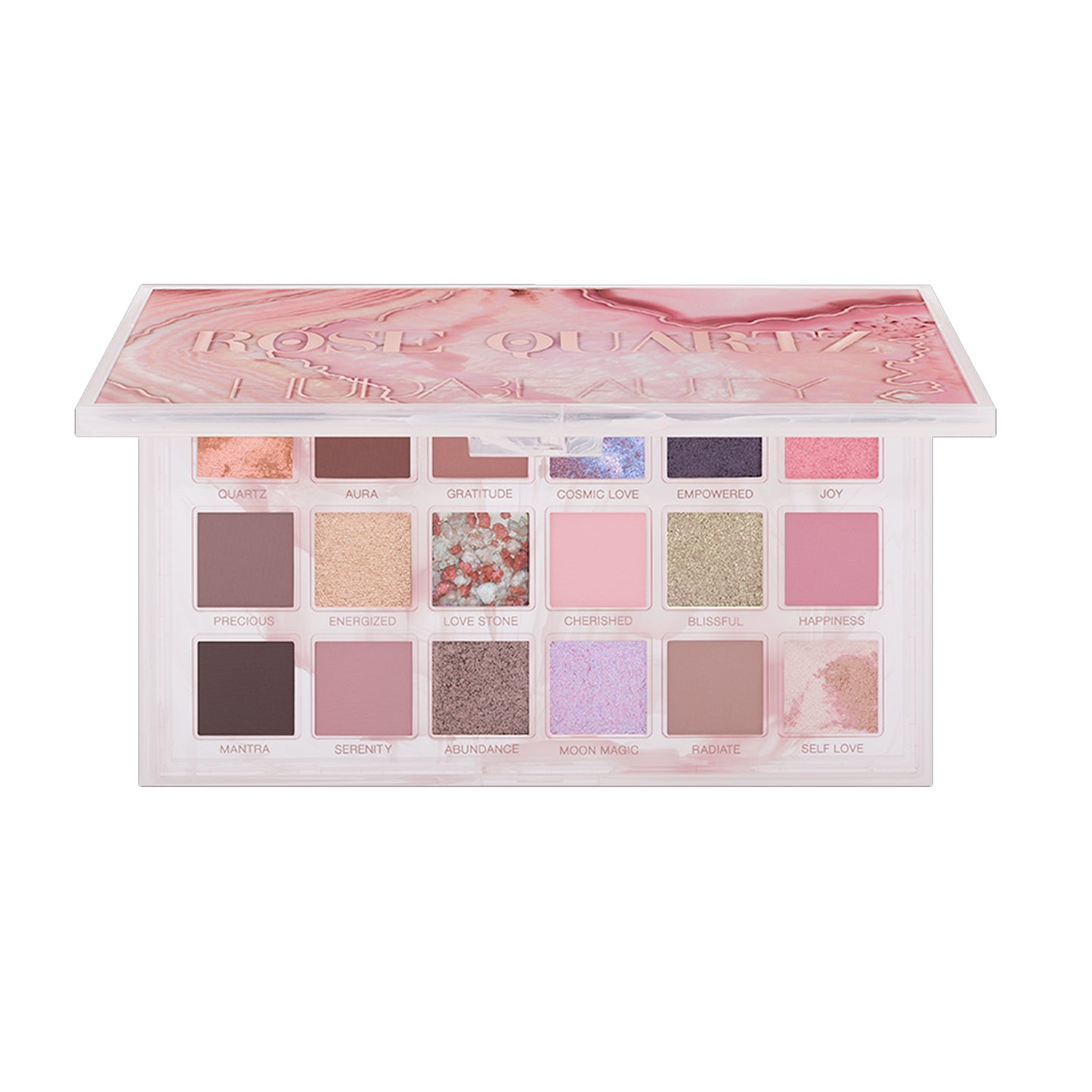 HUDA BEAUTY - ROSE QUARTZ EYESHADOW PALETTE
