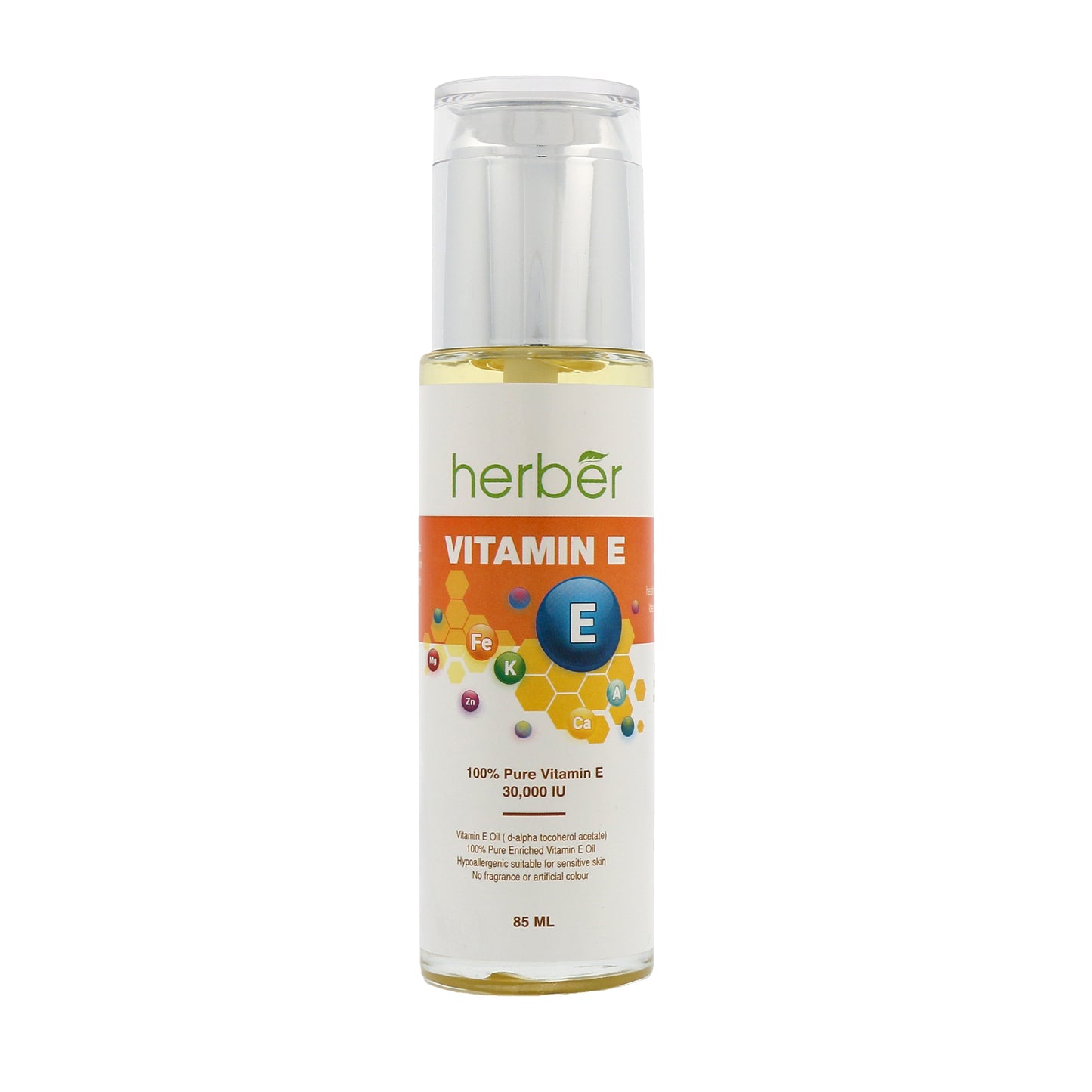 HERBER - VITAMIN E OIL - 85ML