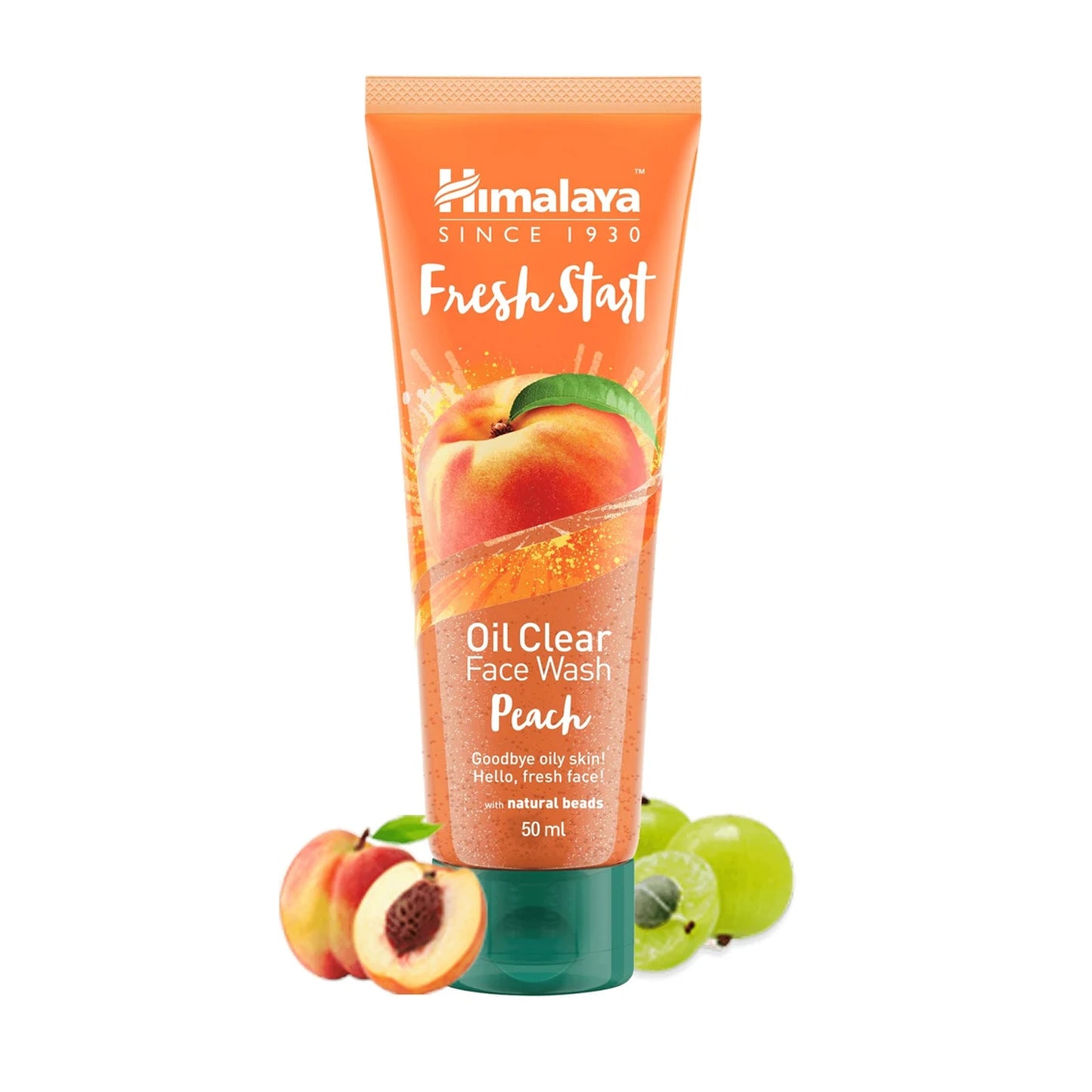 HIMALAYA - FRESH START OIL CLEAR FACE WASH - PEACH - 50ML