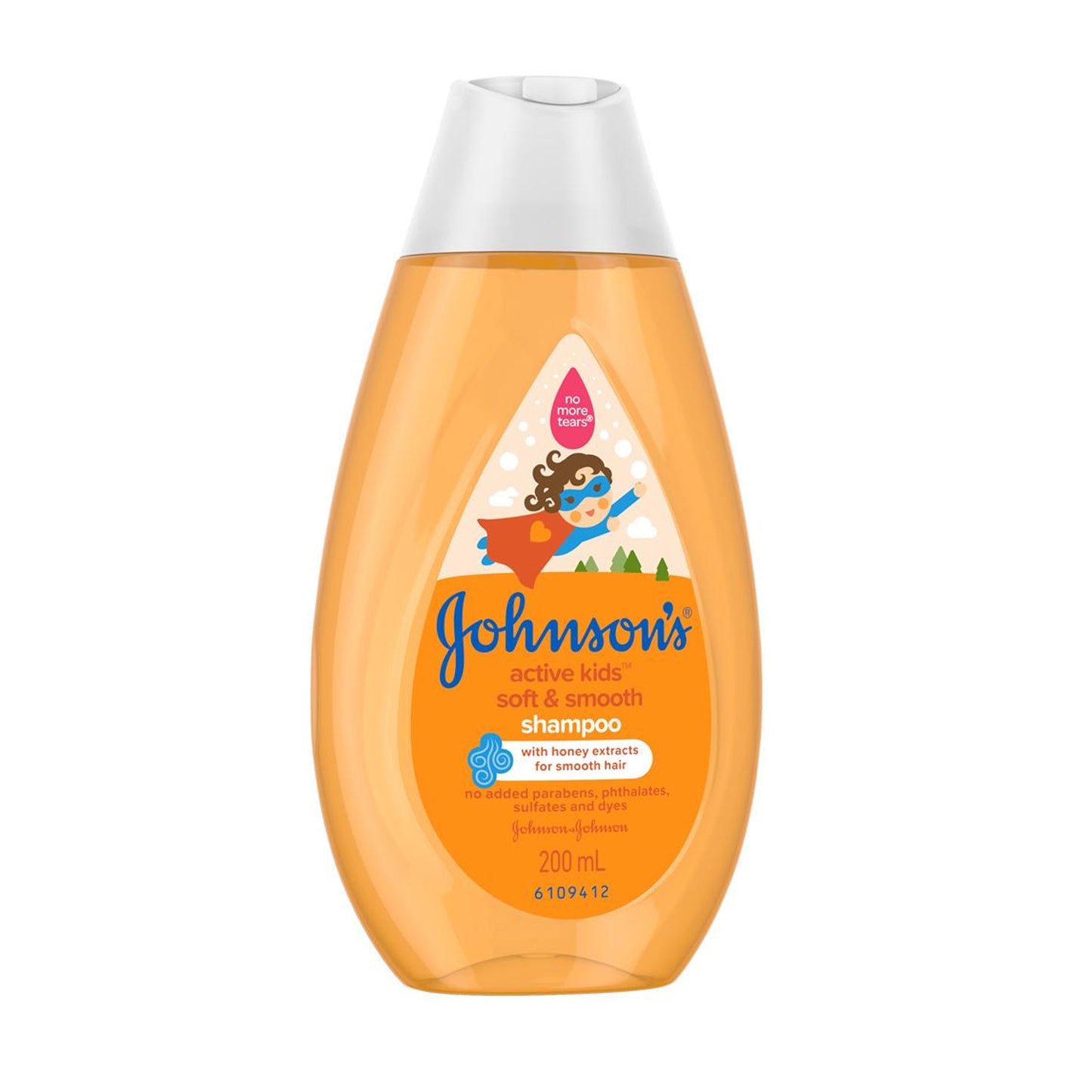 Johnson's - Active Kids Soft & Smooth Shampoo - 200ml (Malaysia)