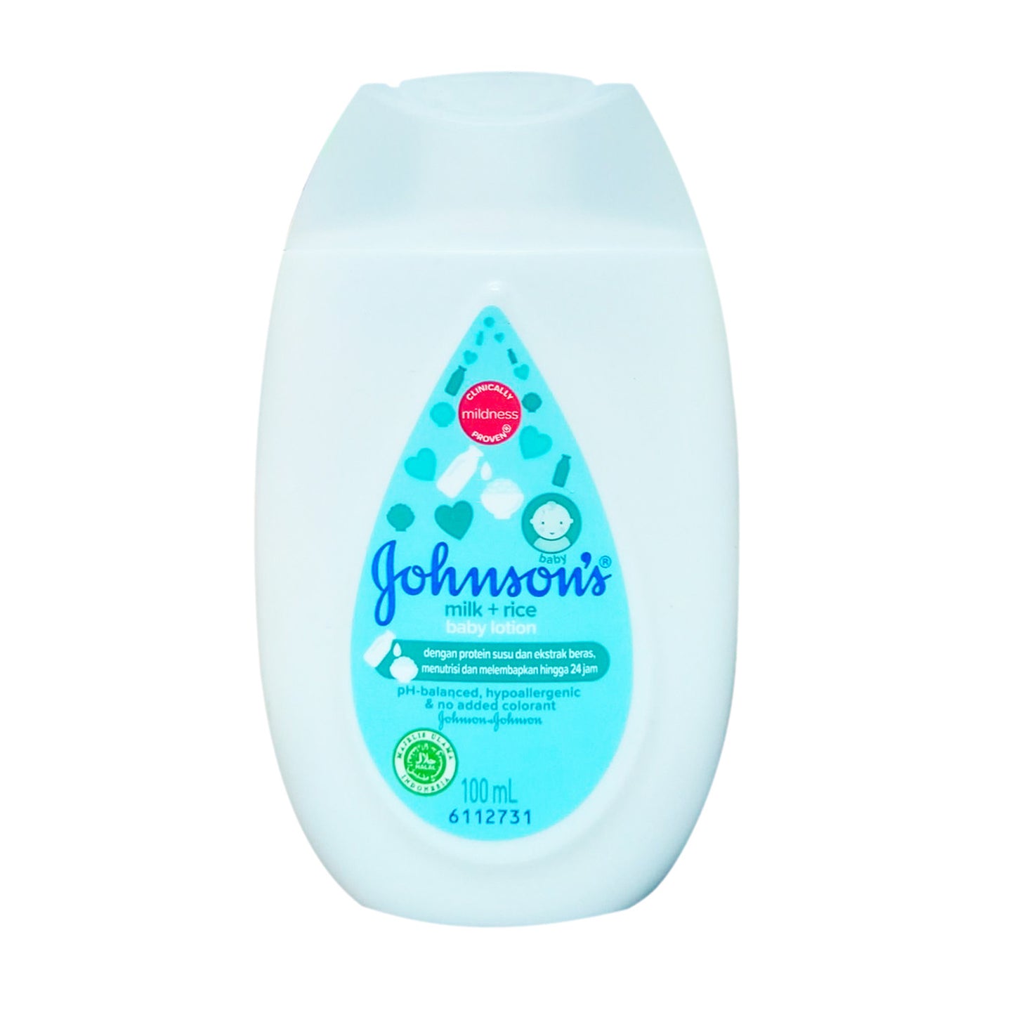 Johnson's - Milk + Rice Baby Lotion - 100ml