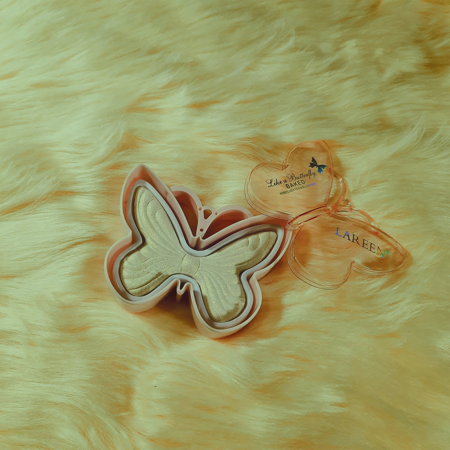 LAREEN - LIKE A BUTTERFLY BAKED HIGHLIGHTER & BLUSHER