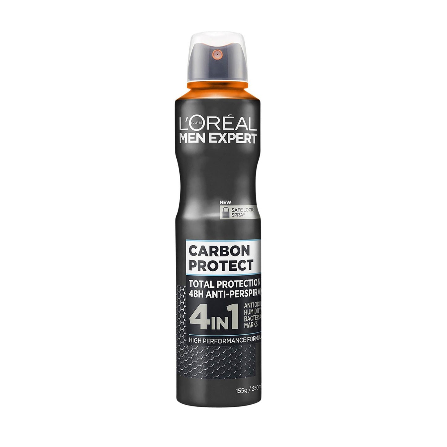L'Oreal Paris Men Expert - Carbon Protect Total Protection 48H Anti-Perspirant Spray - 250ml (France)