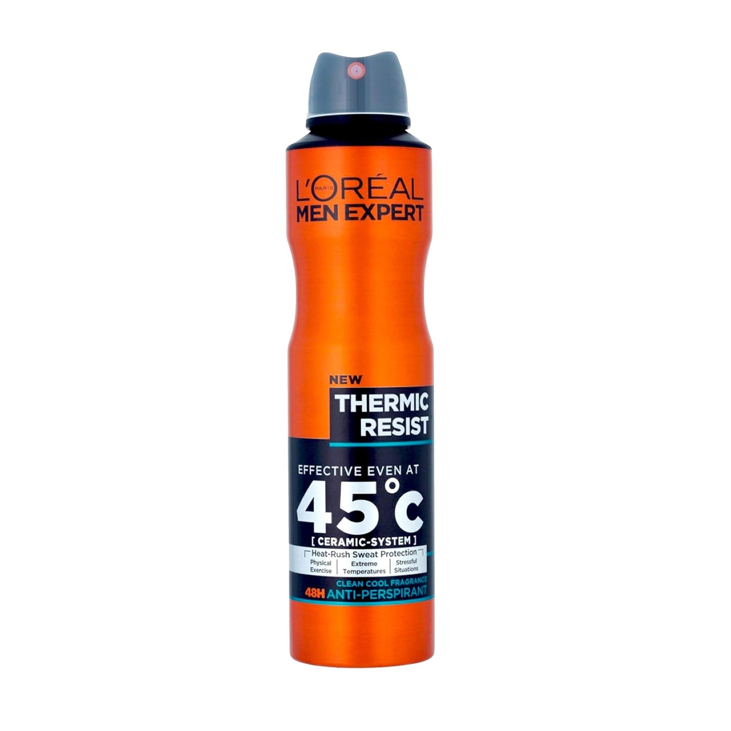 L'Oreal Paris Men Expert - Thermic Resist Heat Protect 48H Anti-Perspirant Spray - 250ml (France)