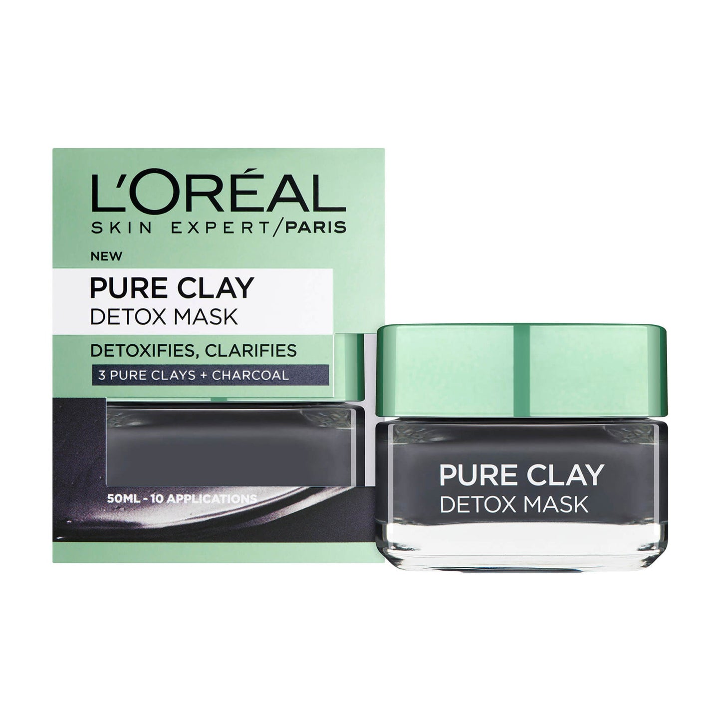 L'OREAL PARIS - PURE CLAY DETOX MASK - 50G