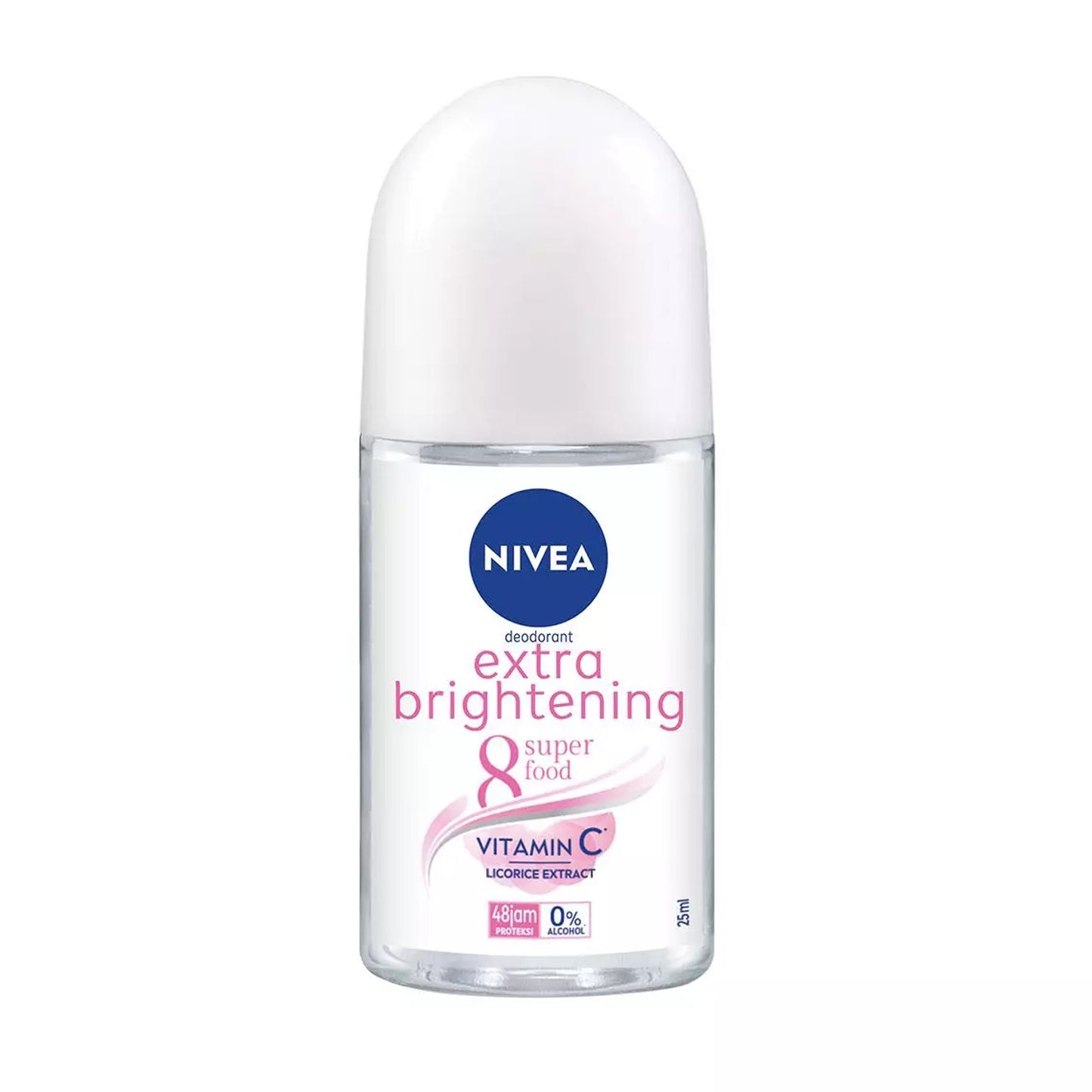 Nivea - Extra Brightening 8 Super Food 48H Deodorant Roll On - 50ml