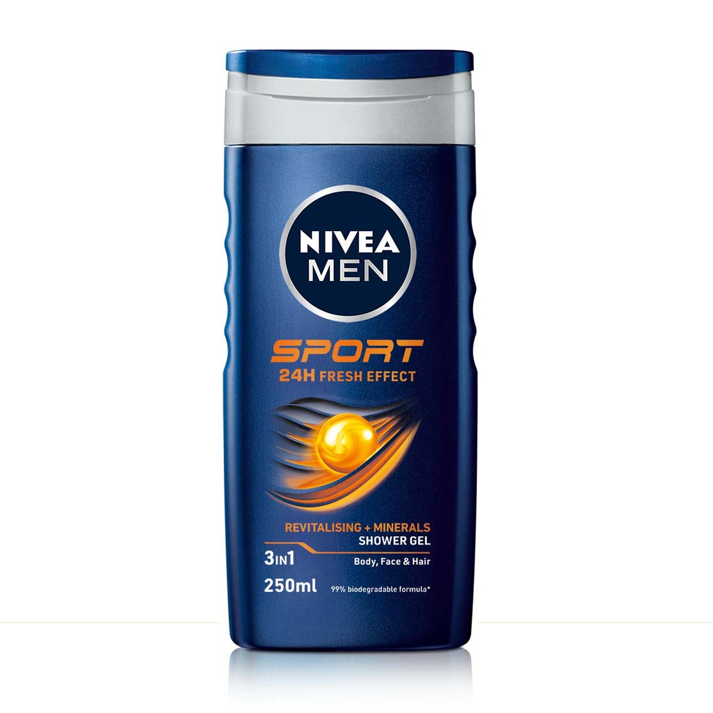 Nivea Men - Sport 24H Fresh Effect Revitalizing + Minerals Shower Gel - 250ml