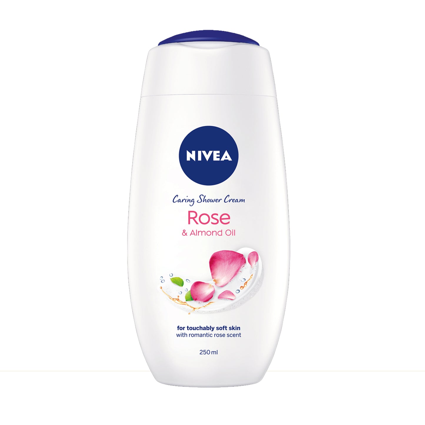 NIVEA - ROSE & ALMOND OIL CARING SHOWER CREAM - 250ML
