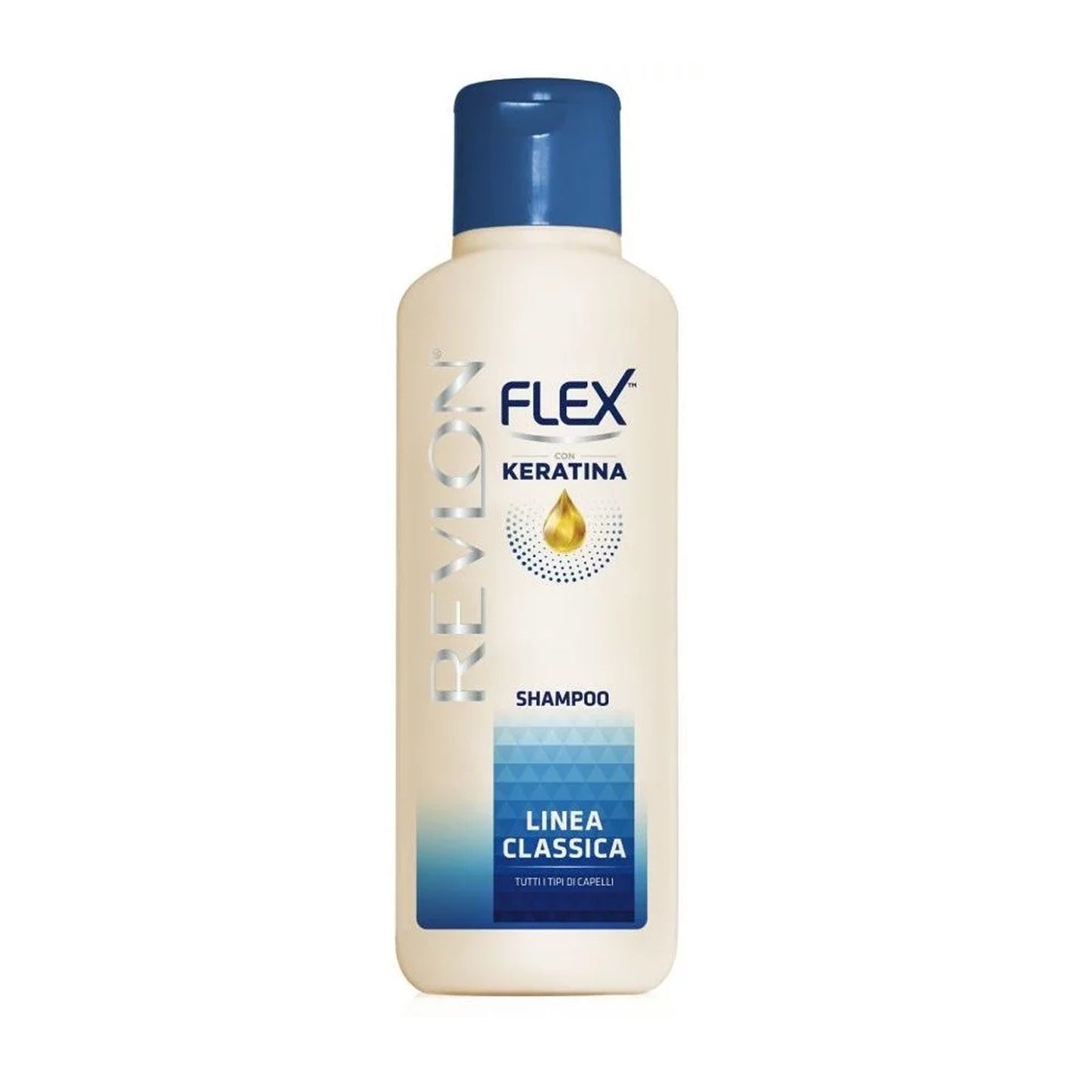 REVLON - FLEX KERATINA LINEA CLASSICA SHAMPOO - 400ML
