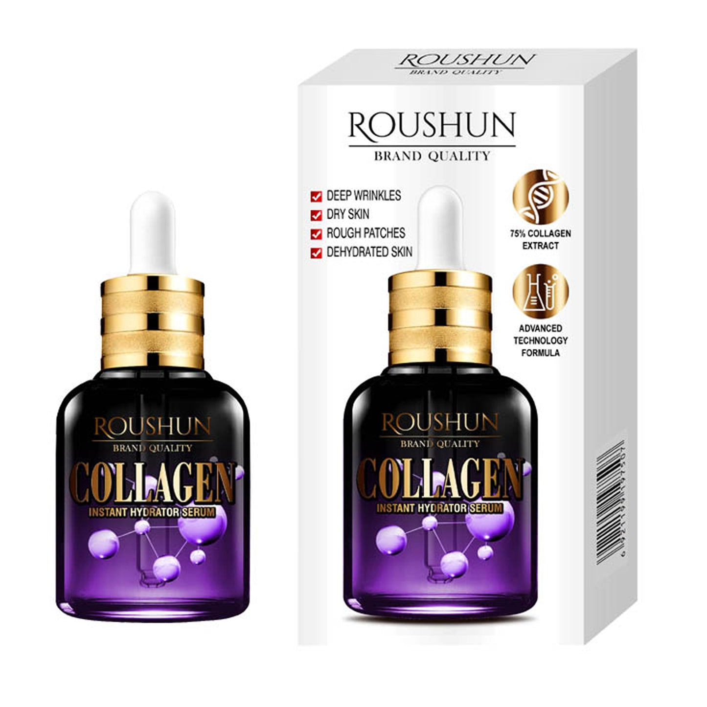 ROUSHUN - COLLAGEN INSTANT HYDRATOR SERUM - 40ML