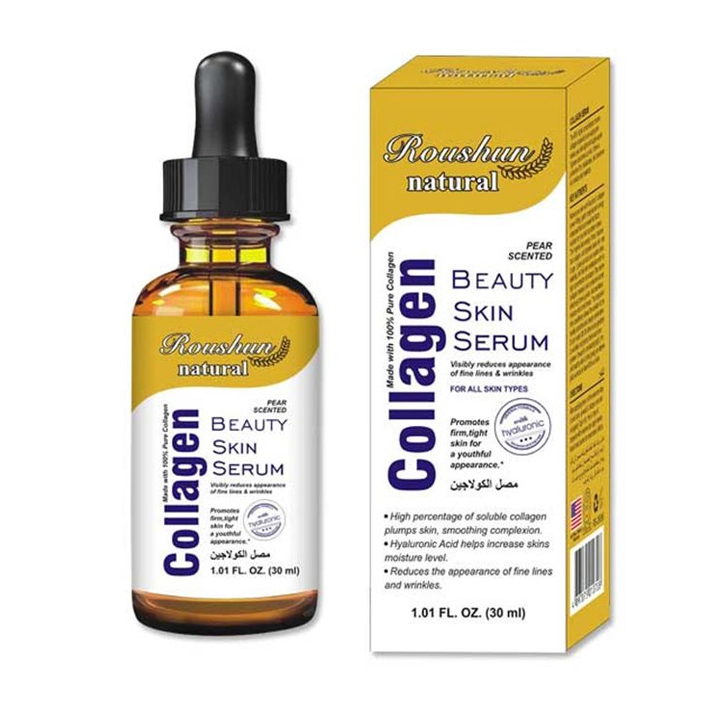 Roushun - Natural Collagen Beauty Skin Serum - 30ml