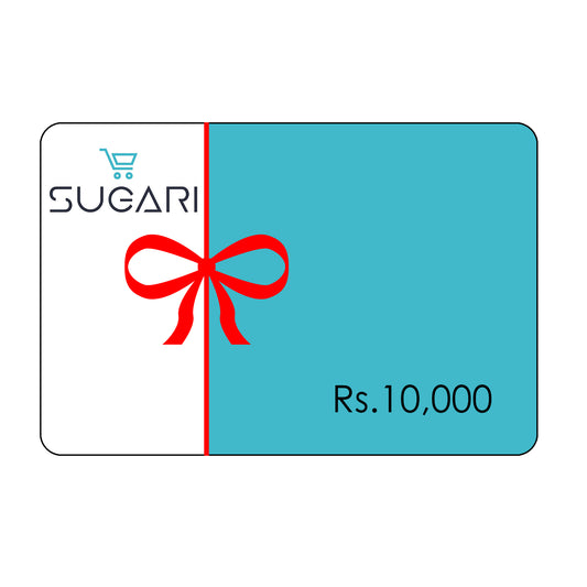 SUGARI GIFT CARD - RS.10000