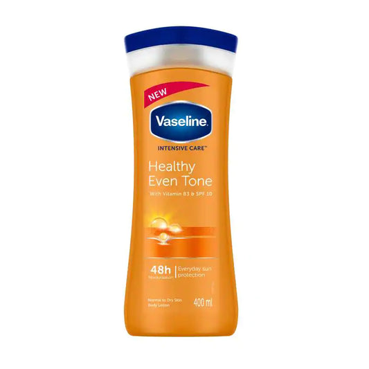 VASELINE - INTENSIVE CARE HEALTHY EVEN TONE BODY LOTION WITH VITAMIN B3 & SPF 10 - 400ML
