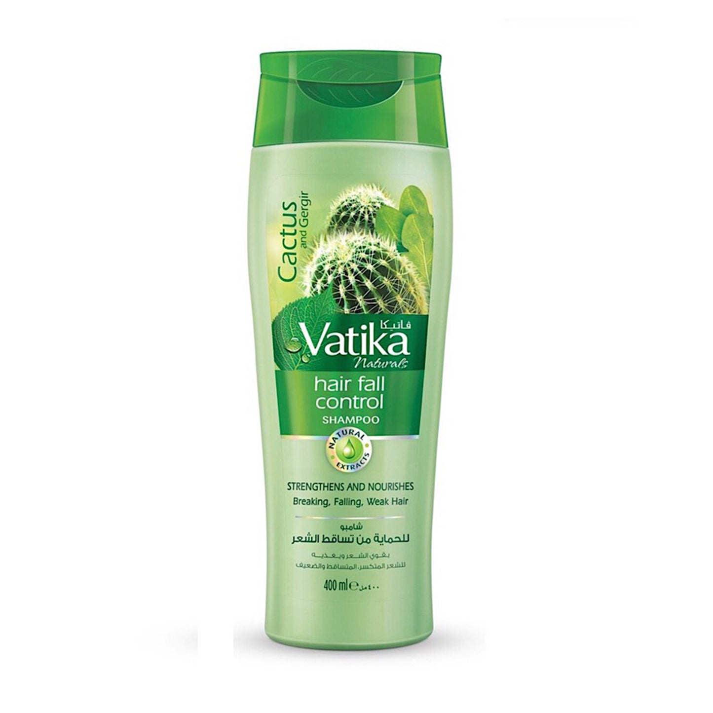Vatika - Hair Fall Control Shampoo With Cactus & Gergir - 400ml