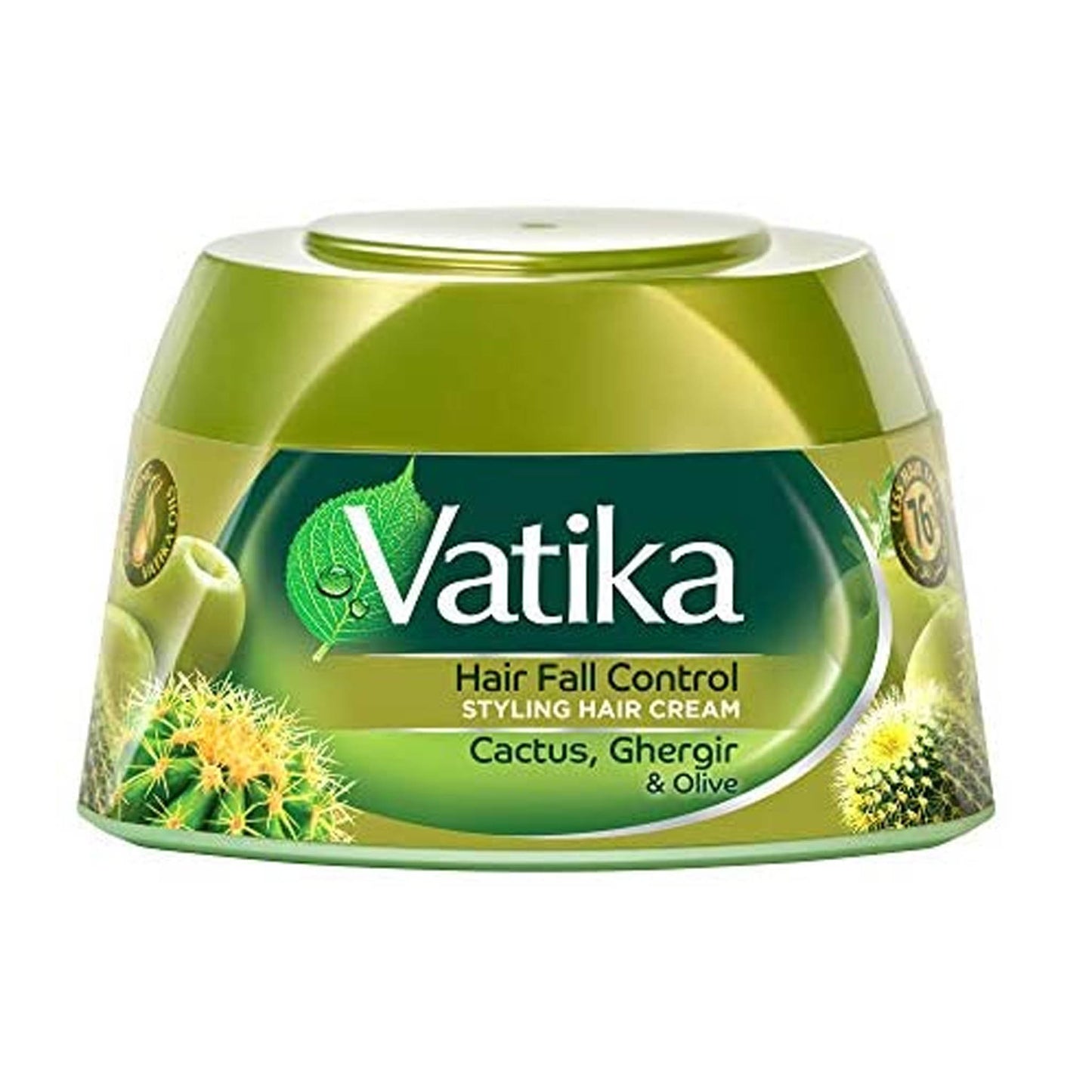 Vatika - Hair Fall Control Styling Hair Cream With Cactus, Ghergir & Olive - 140ml