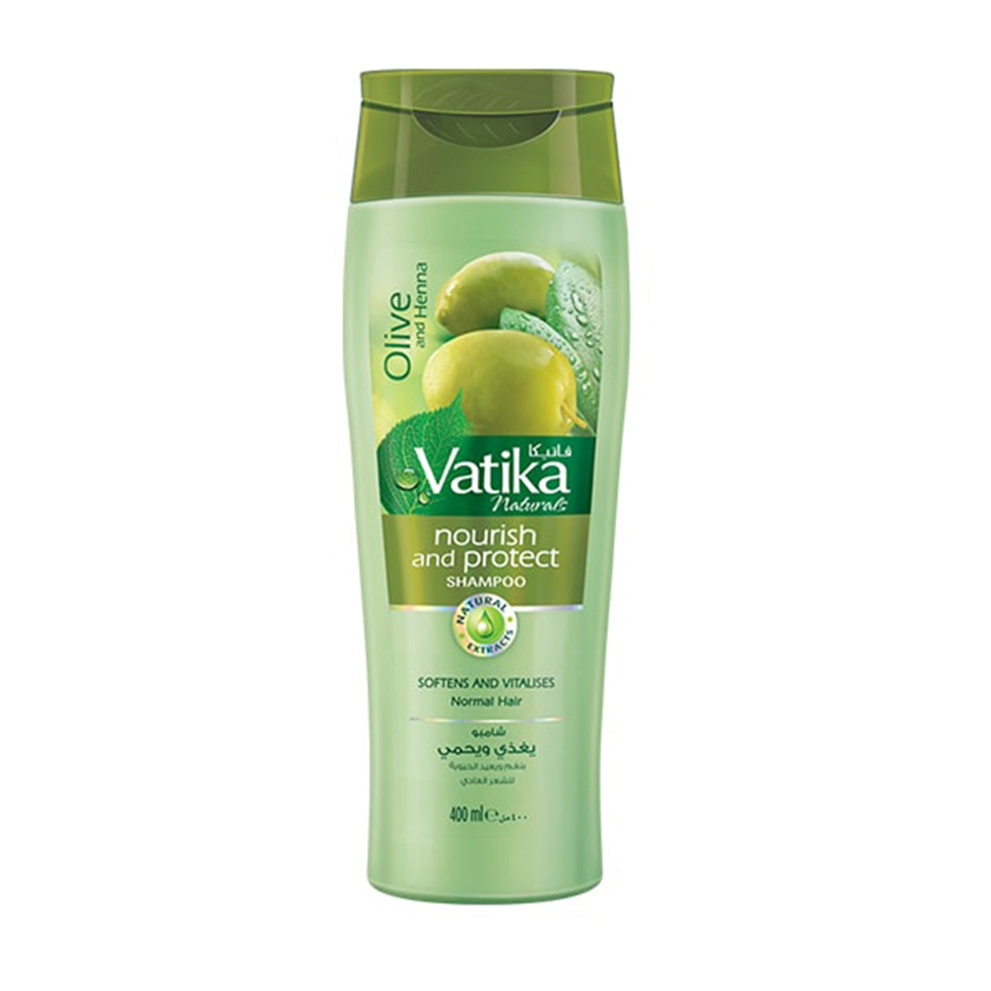 Vatika - Nourish & Protect Shampoo With Olive & Henna - 400ml