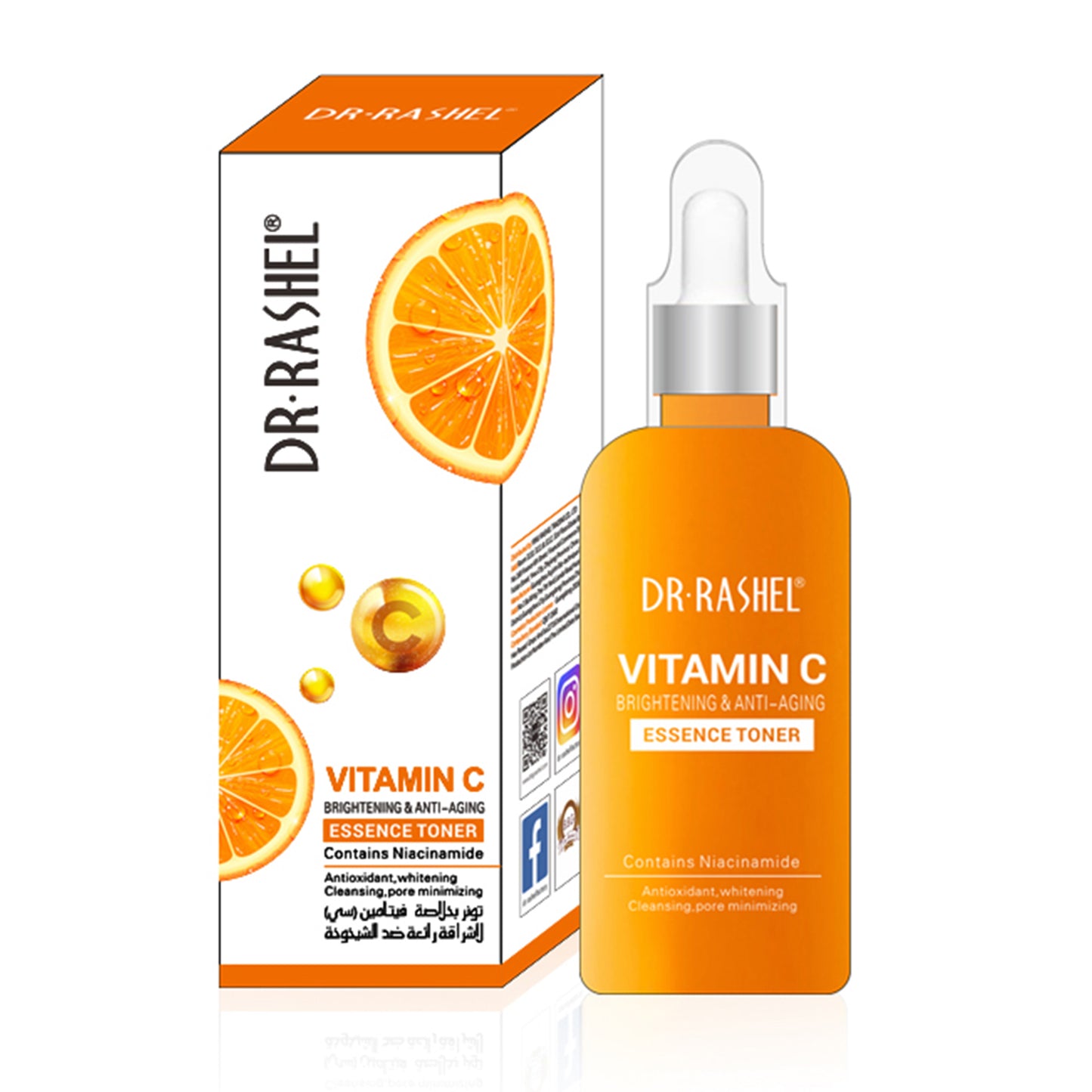 Dr. Rashel - Vitamin C Brightening & Anti-Ageing Essence Toner - 100ml
