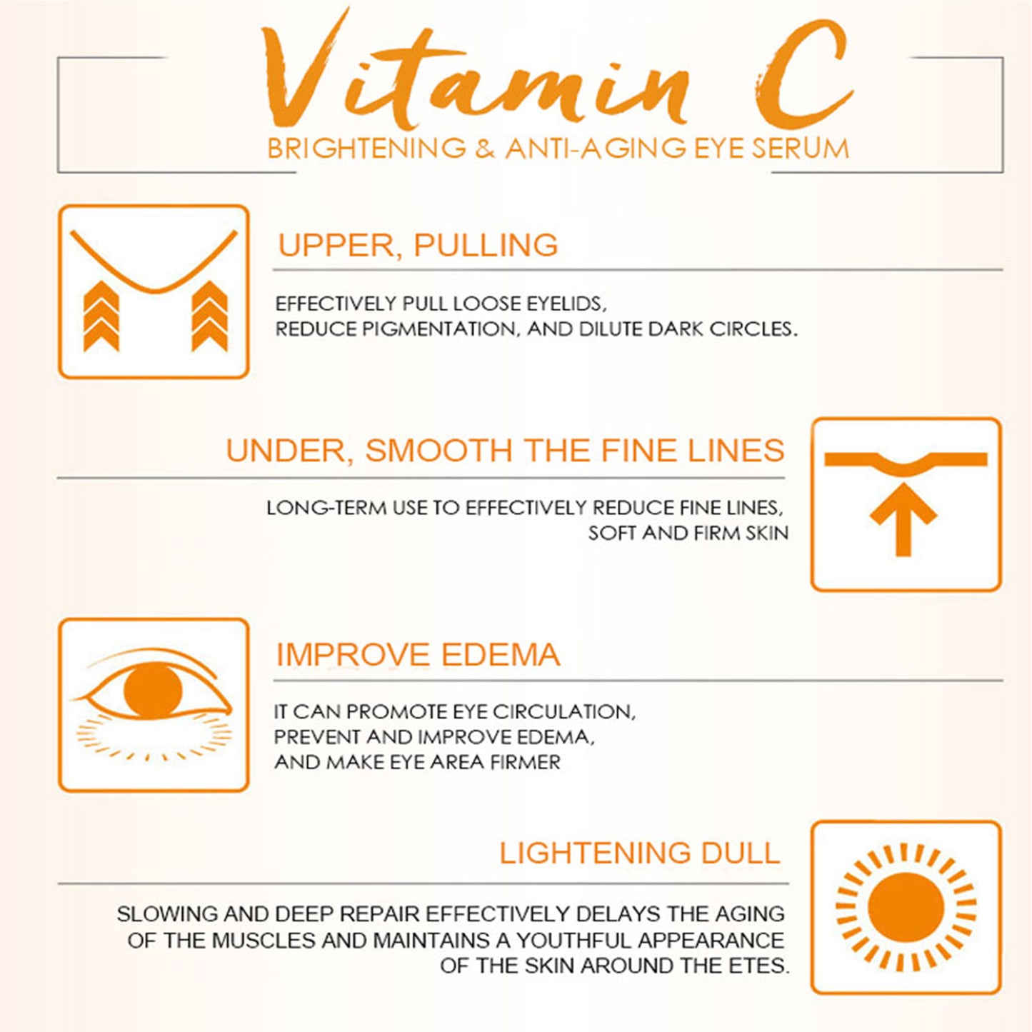 Dr. Rashel - Vitamin C Brightening & Anti-Ageing Eye Serum - 30ml