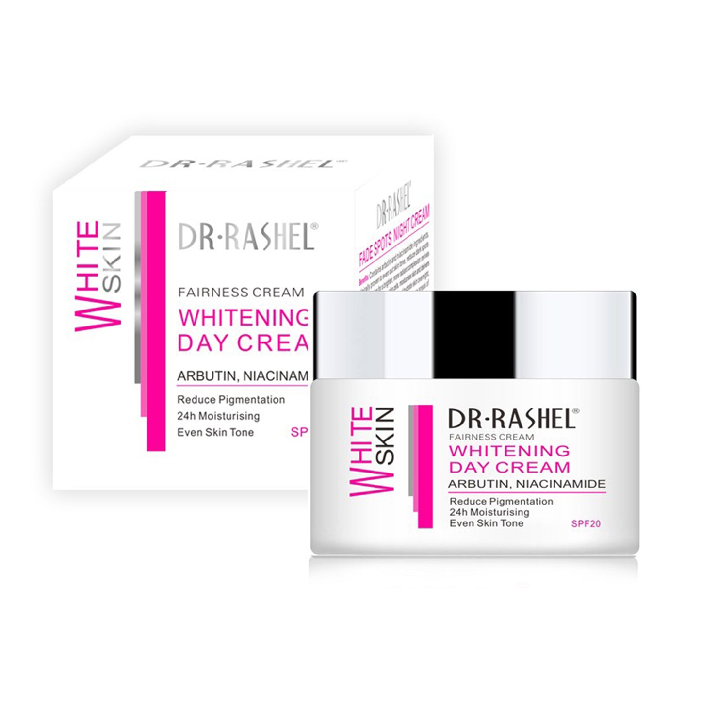 Dr. Rashel - White Skin Whitening Day Cream SPF 20 - 50g