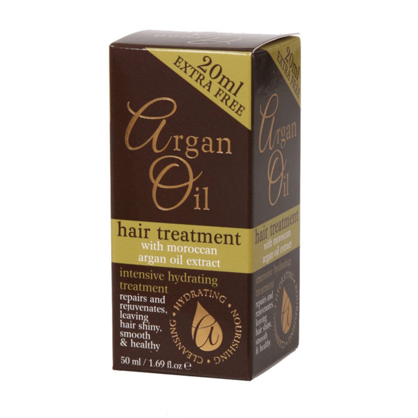 Xpel Hair Care - Argan Oil Hair Treatment With Moroccan Argan Oil Extract - 50ml