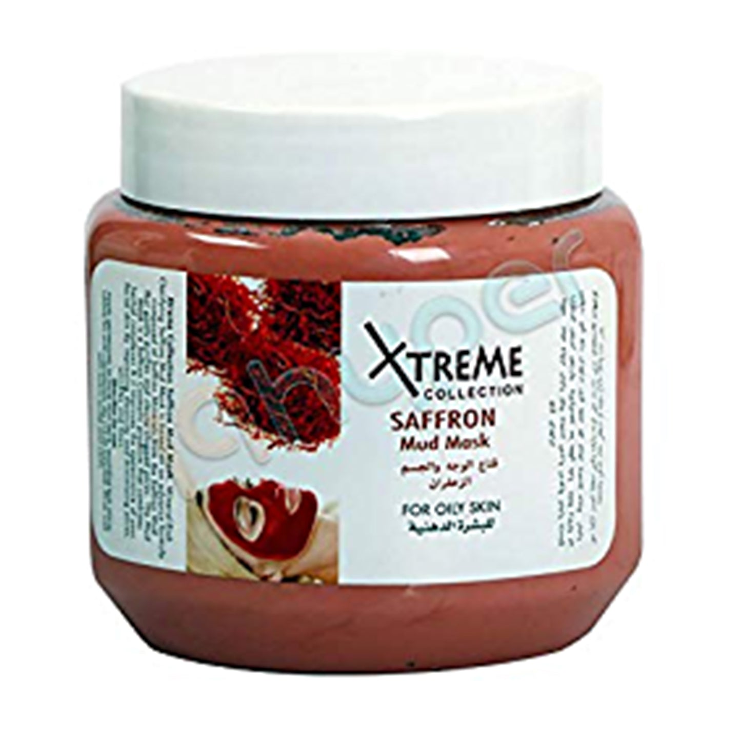 XTREME COLLECTION - SAFFRON MUD MASK - 500ML