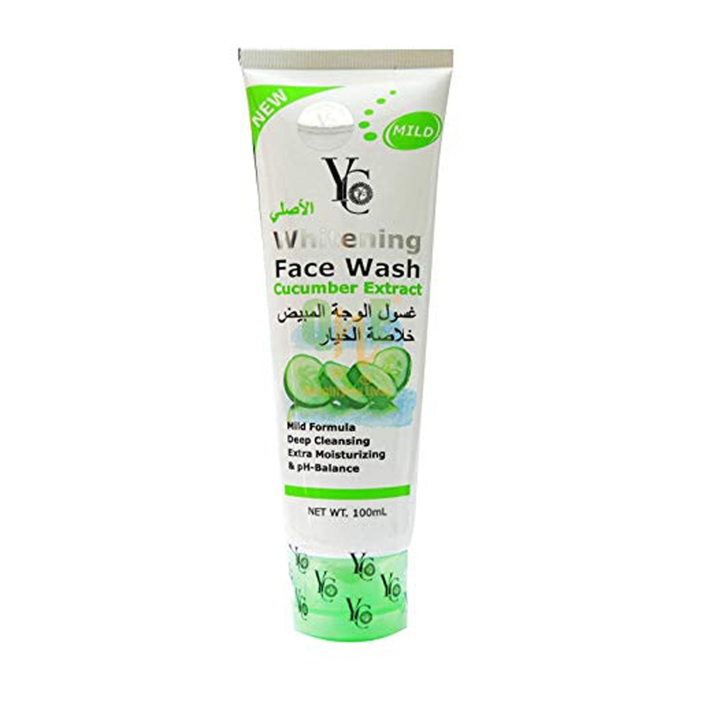 YC - Whitening Face Wash With Cucumber Extract - 100ml