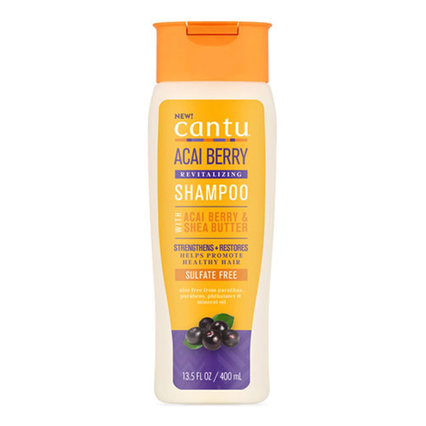 Cantu - Acai Berry Revitalizing Shampoo With Acai Berry & Shea Butter - 400ml