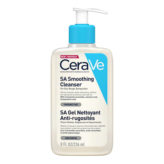 Cerave - Sa Smoothing Cleanser For Dry, Rough, Bumpy Skin - 236ml