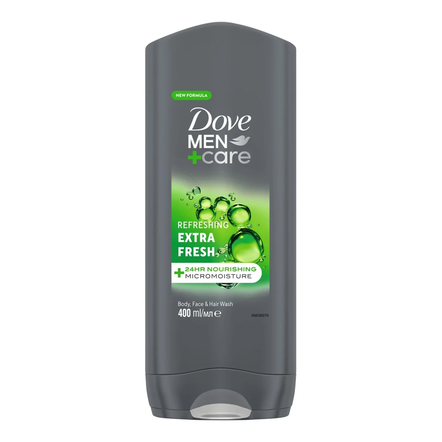 Dove Men+Care - Refreshing Extra Fresh Body, Face & Hair Wash - 400ml