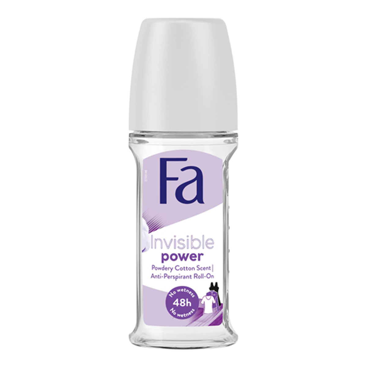 Fa - Invisible Power Powdery Cotton Scent 48H Anti-Perspirant Roll On - 50ml (UAE)