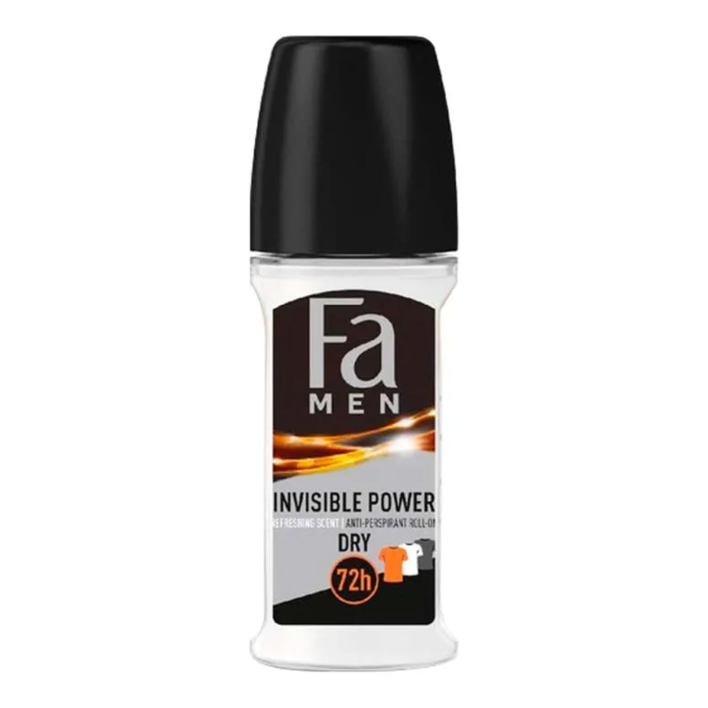 FA MEN - INVISIBLE POWER REFRESHING SCENT 72H ANTI-PERSPIRANT DEODORANT ROLL ON - 50ML