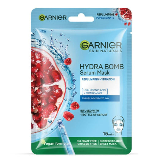 Garnier - Skin Naturals Hydra Bomb Serum Mask With Hyaluronic Acid + Pomegranate