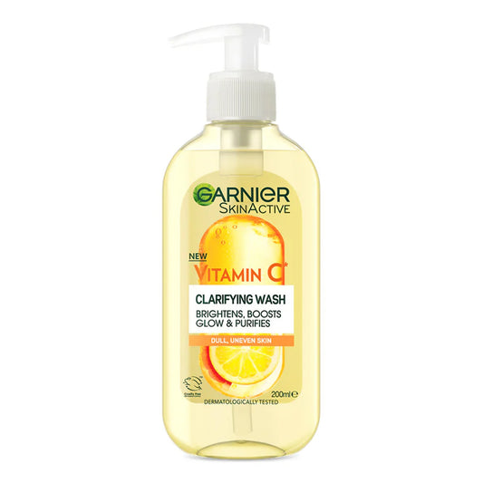 Garnier - Skinactive Vitamin C Clarifying Wash - 200ml