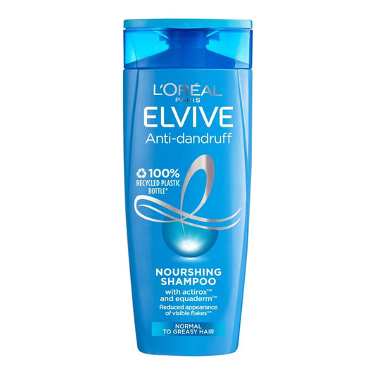 L'Oreal Paris - Elvive Anti-Dandruff Nourishing Shampoo With Actirox & Equaderm - 400ml