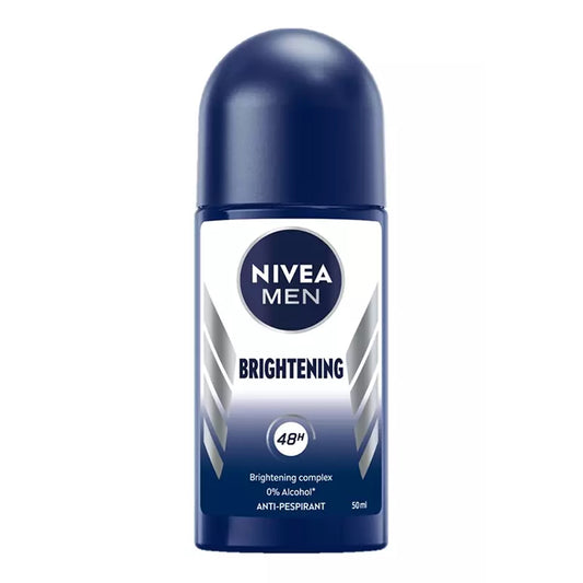 NIVEA MEN - BRIGHTENING 48H ANTI-PERSPIRANT DEODORANT ROLL ON - 50ML