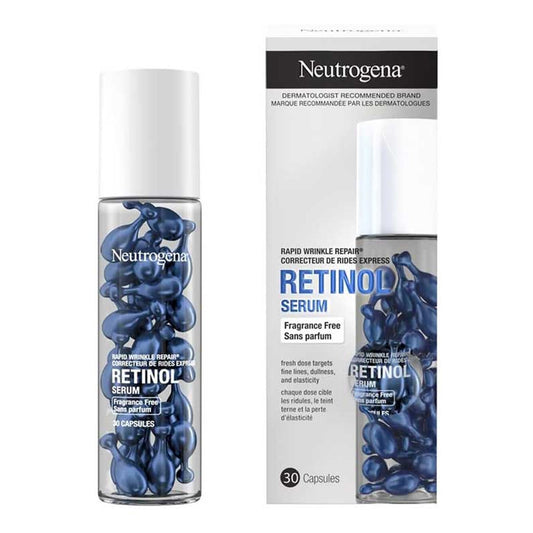 Neutrogena - Rapid Wrinkle Repair Retinol Serum - 30 Capsules