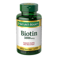 Nature's Bounty - Biotin 5000mcg - 150 Rapid Release Softgels (USA)
