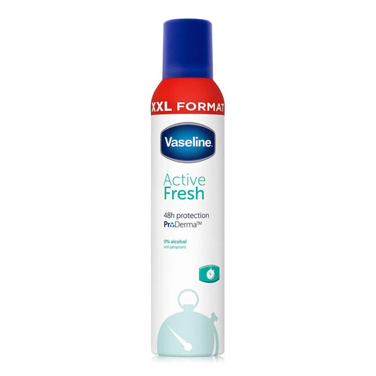 VASELINE - ACTIVE FRESH 48H ANTI-PERSPIRANT DEODORANT SPRAY - 250ML