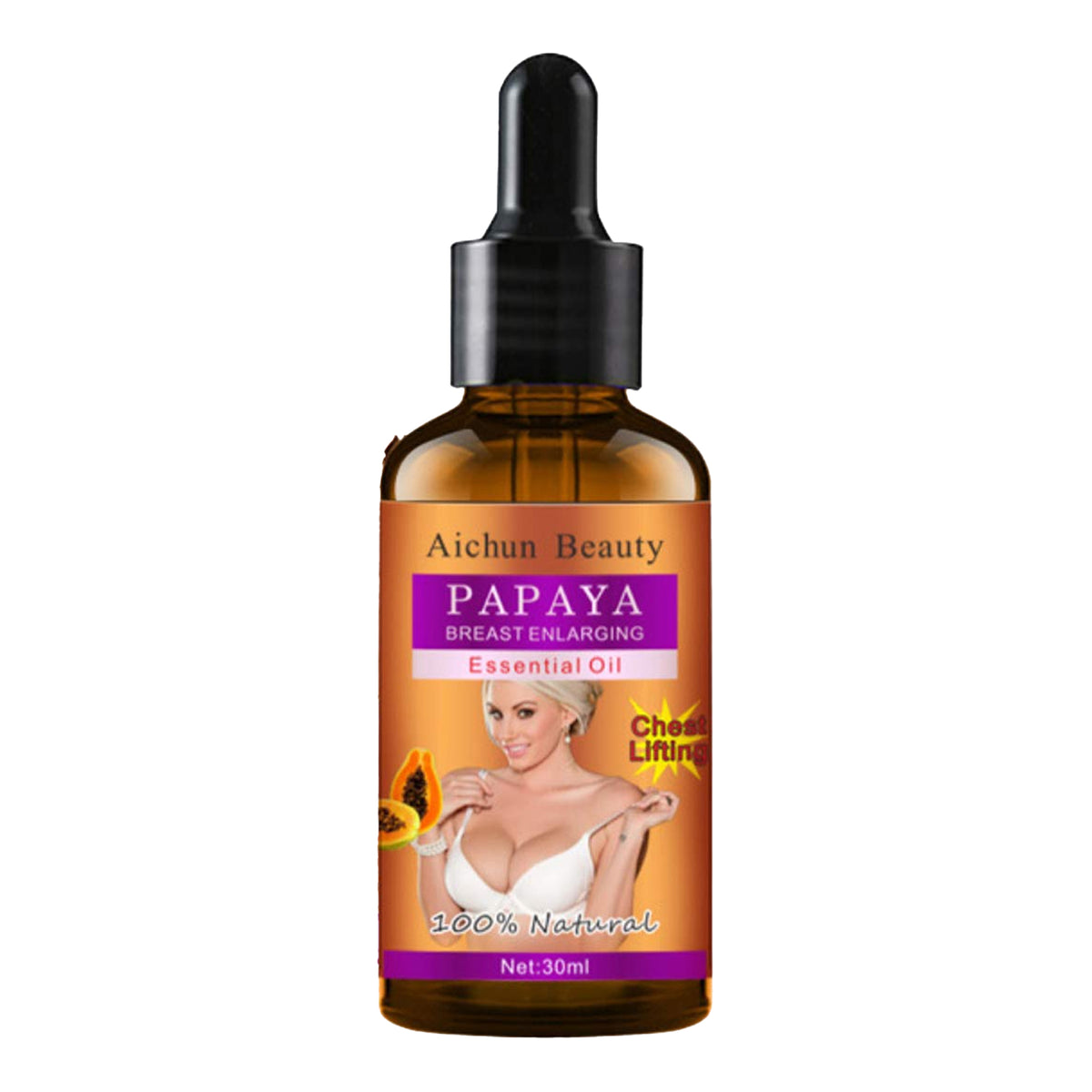 Aichun Beauty - Papaya Breast Enlarging Essential Oil - 30ml (PRC)