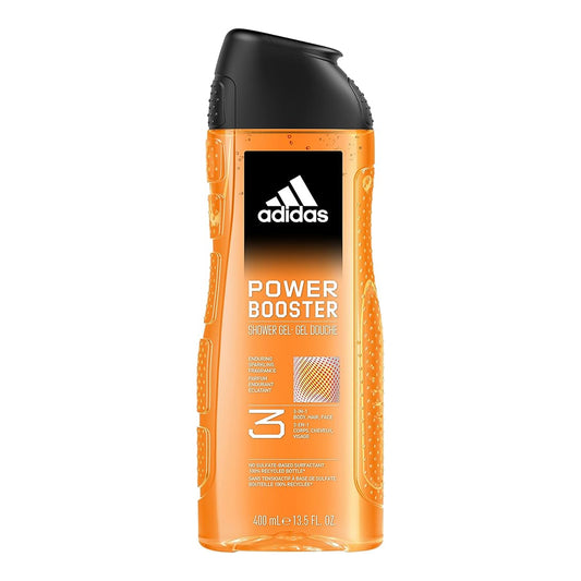 Adidas - Power Booster 3 In 1 Shower Gel With Enduring Sparkling Fragrance - 400ml