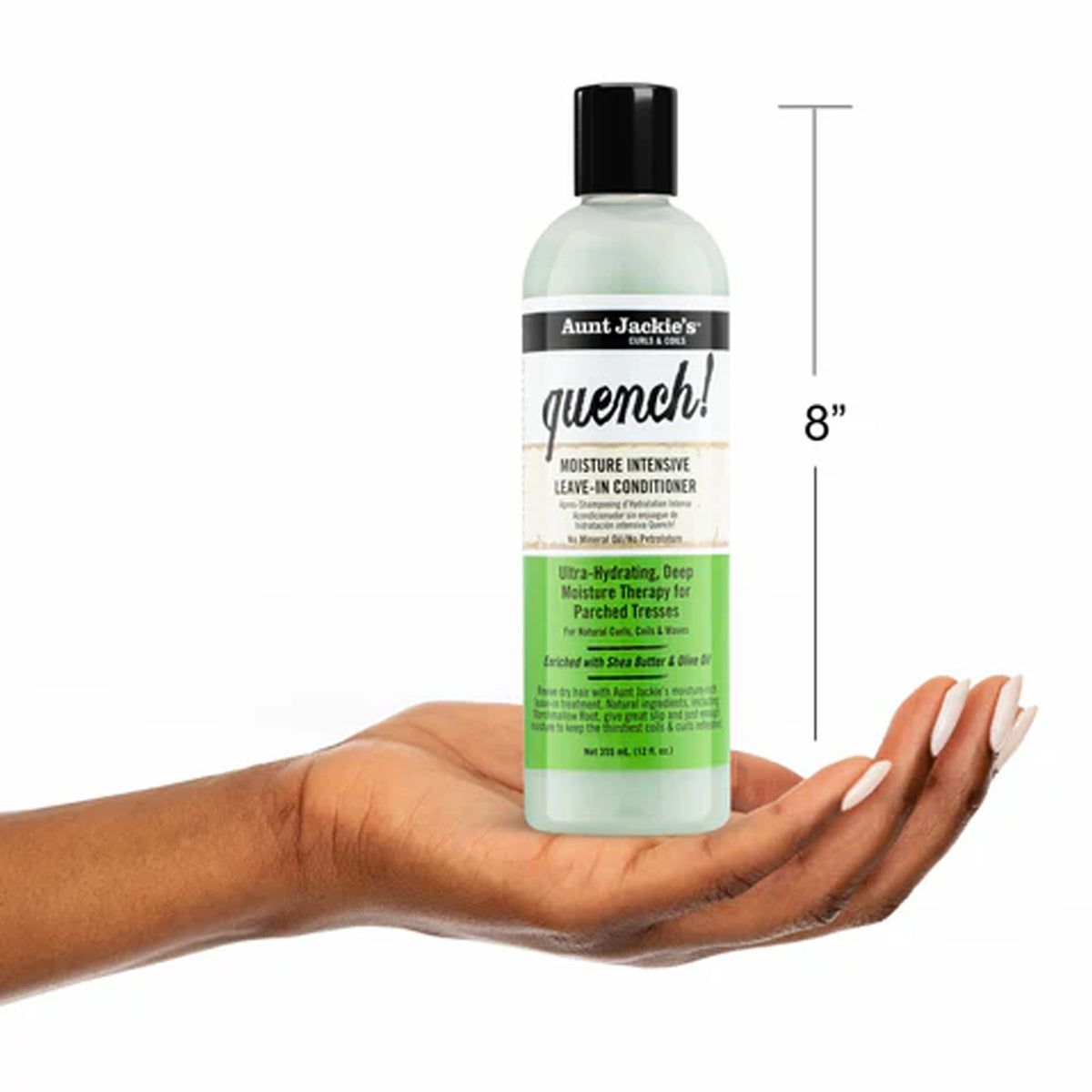 Aunt Jackie's - Quench Moisture Intensive Leave-In Conditioner Enriched With Shea Butter & Olive Oil - 355ml (USA)