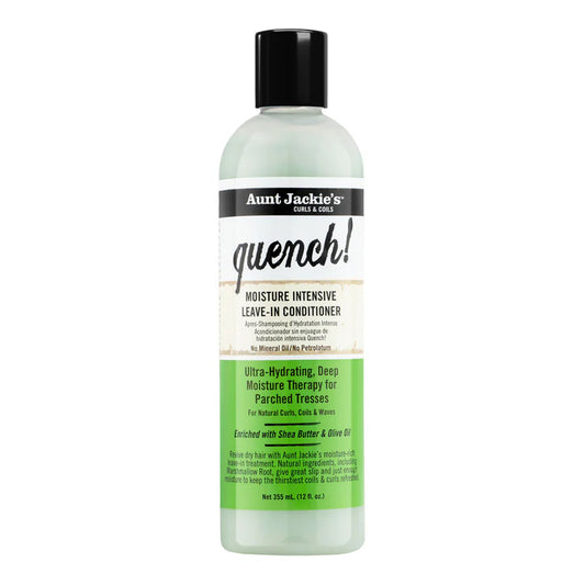 Aunt Jackie's - Quench Moisture Intensive Leave-In Conditioner Enriched With Shea Butter & Olive Oil - 355ml