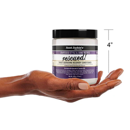 Aunt Jackie's - Rescued Thirst Quenching Recovery Conditioner Enriched With Avocado & Tamanu Oils - 426g