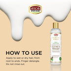 African Pride - Moisture Miracle Aloe & Coconut Water Hydrate & Renew Curl Milk & Detangler - 354ml (USA)