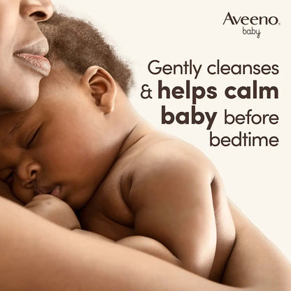 Aveeno Baby - Calming Comfort Bedtime Bath & Wash For Delicate Skin With Natural Oat Extract & Gentle Lavender Scent - 250ml (Italy)