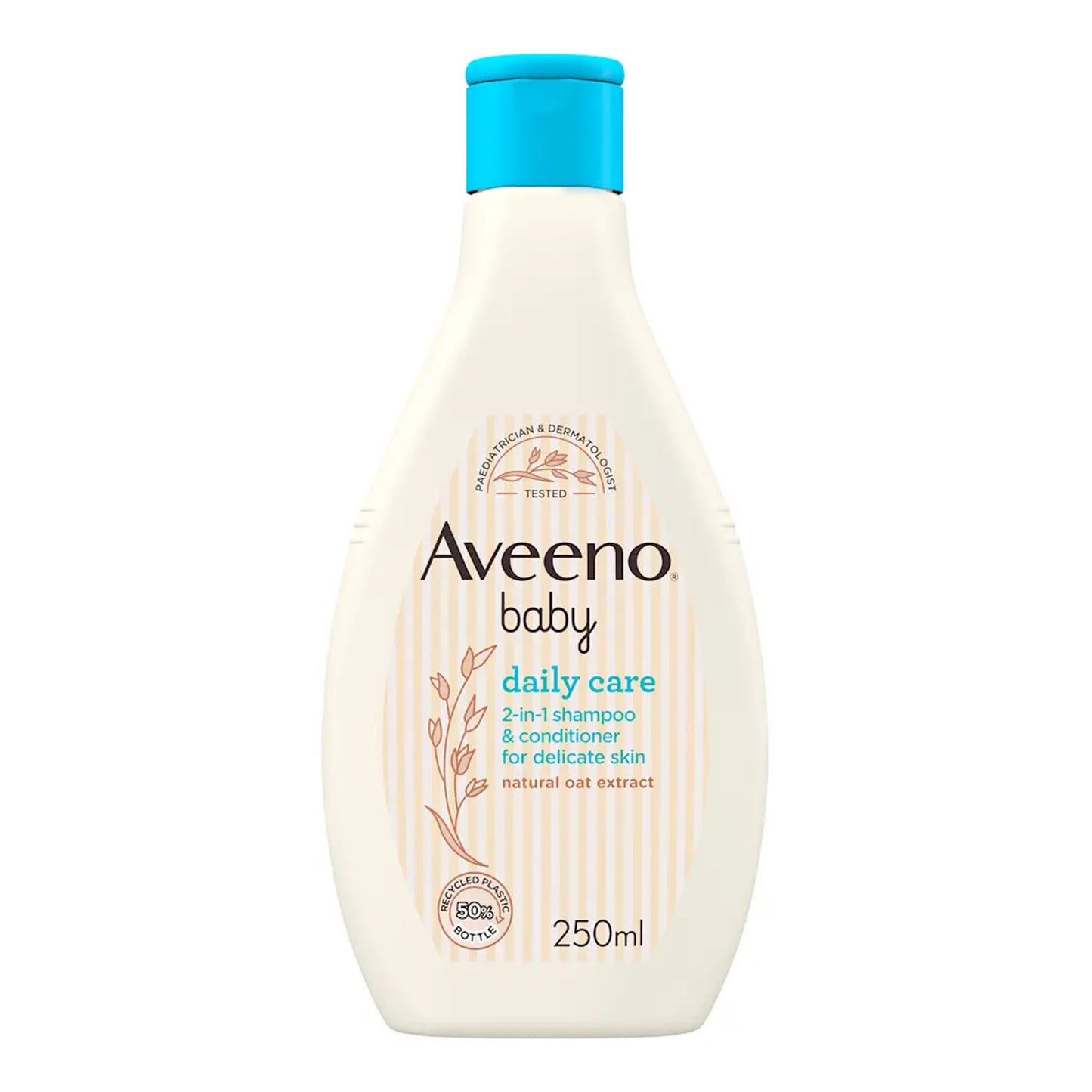 Aveeno Baby - Daily Care 2-In-1 Shampoo & Conditioner For Delicate Skin With Natural Oat Extract - 250ml (Italy)